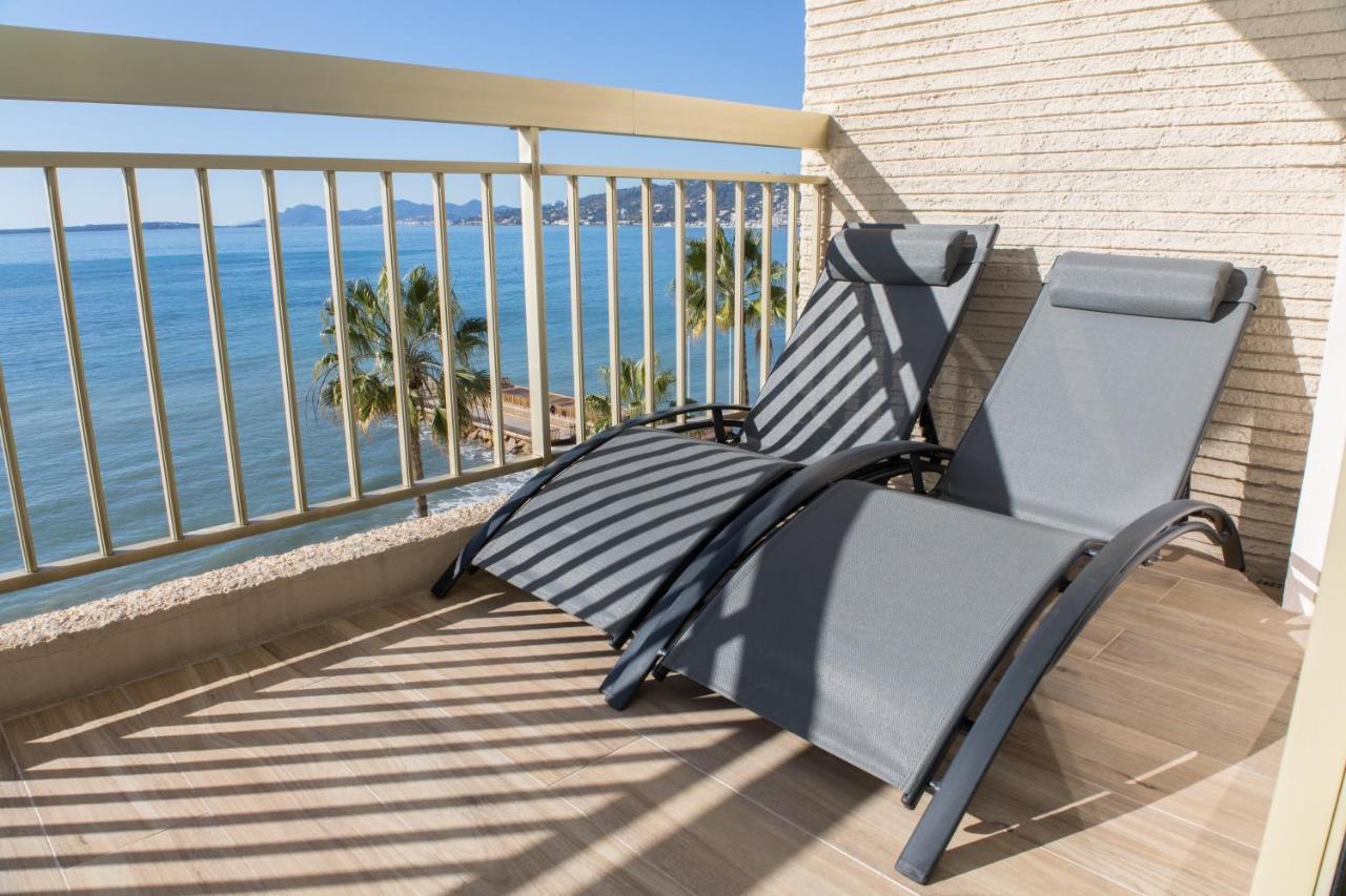 Vue Mer Panoramique, Clim, Balcon Et Plages 앙티브 외부 사진